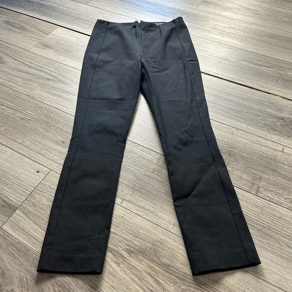 Rag & Bone Trouser Pants Womens 4 Black Straight Casual Comfort Cotton‎ Blend - Picture 2 of 9